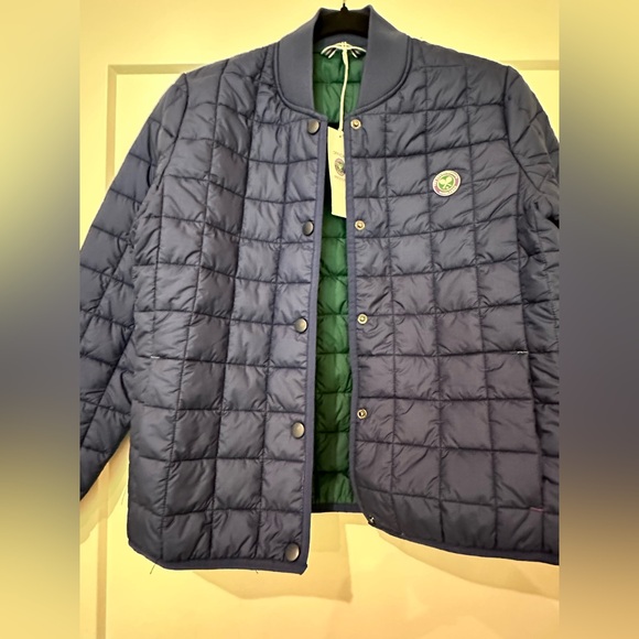 Navy Wimbledon Quilted Jacket - Picture 2 of 8